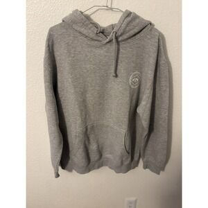 Billabong Gray Adult Large Pullover Hoodie Sweatshirt Pockets Logo Casual